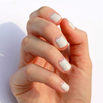 White Avery Nail Wraps